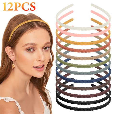 headbands for women plastic|thin plastic headbands for women.